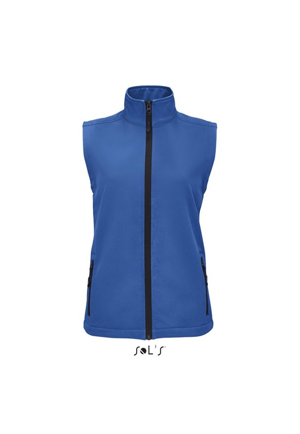 SOL'S - Kamizelka softshell SM damska Sol's Race Bw. Kolor: niebieski. Materiał: softshell
