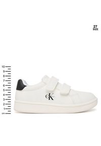 Calvin Klein Sneakersy Low Cut Velcro V1X9-83275-1355 Biały. Kolor: biały. Materiał: skóra #8