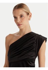 Babylon Sukienka koktajlowa MF0219 Czarny Slim Fit. Kolor: czarny. Materiał: syntetyk. Styl: wizytowy #4