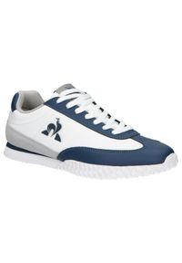Tenisówki Le Coq Sportif Model Veloce Kolor Biały. Kolor: niebieski. Materiał: tkanina, skóra