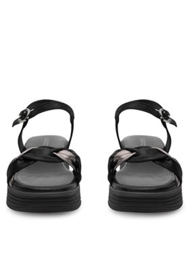 Lasocki Sandały WB-DANA-02 Czarny. Kolor: czarny. Materiał: skóra