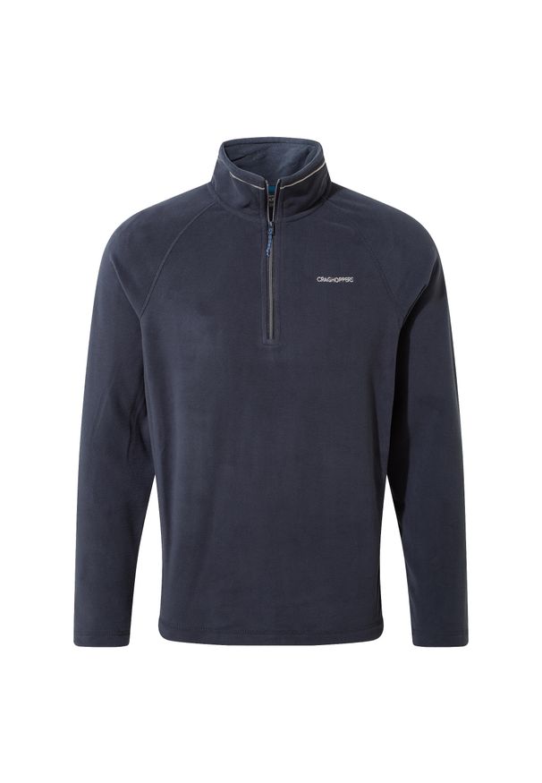 CRAGHOPPERS - Polarowy Top Męska Suwak Do Połowy Corey VI. Kolor: niebieski. Materiał: polar. Sport: turystyka piesza