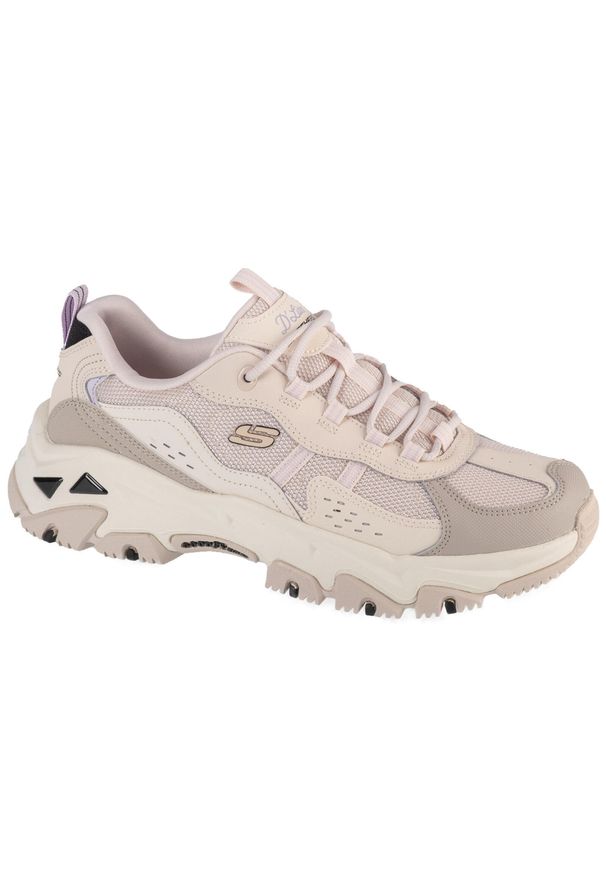 skechers - Buty sportowe damskie, D'Lites Hiker. Kolor: beżowy