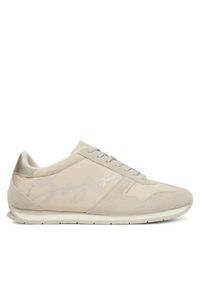 Sneakersy BOSS. Kolor: beżowy #1