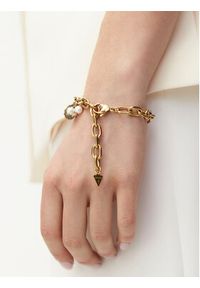 Guess Bransoletka JUBB05 123JW Złoty. Materiał: metalowe. Kolor: złoty