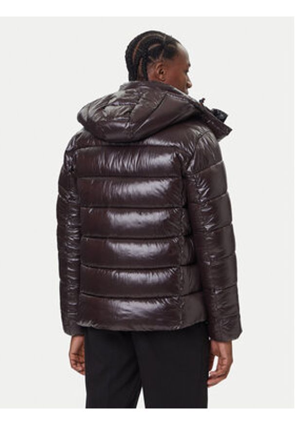 Save The Duck Kurtka zimowa D32389M LOVE21 Brązowy Regular Fit. Kolor: brązowy. Materiał: syntetyk. Sezon: zima