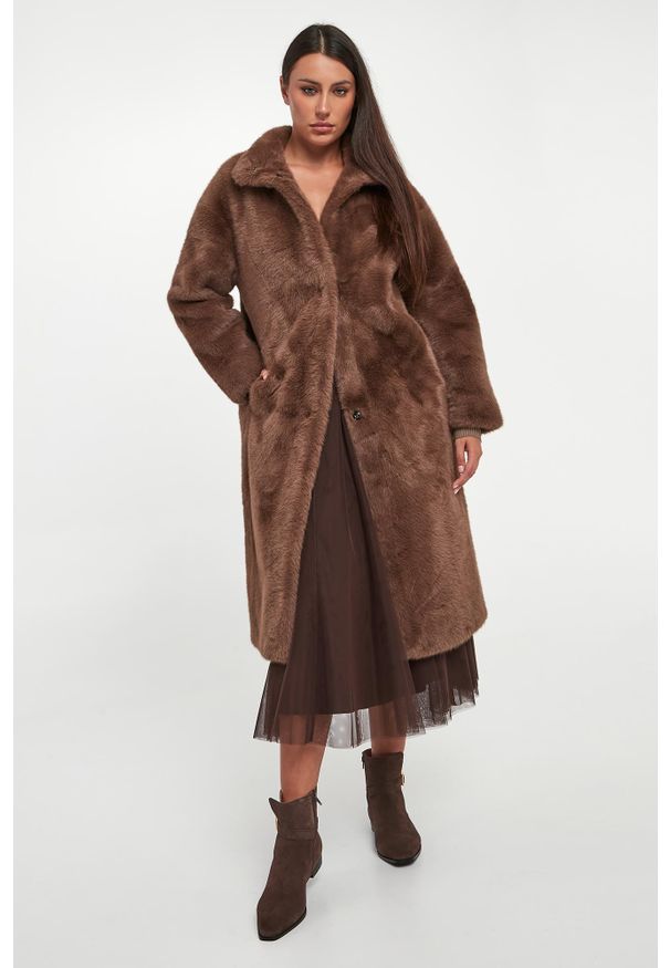 Futro damskie dwustronne Cim JOOP!. Materiał: futro