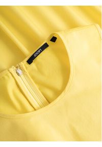 JOOP! Sukienka letnia 30041989 Żółty Regular Fit. Kolor: żółty. Materiał: syntetyk, bawełna. Sezon: lato