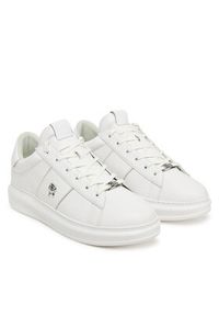 Karl Lagerfeld - KARL LAGERFELD Sneakersy KL52534A Biały. Kolor: biały. Materiał: skóra #5