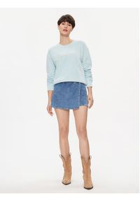 Pepe Jeans Bluza Lana PL581430 Niebieski Regular Fit. Kolor: niebieski. Materiał: bawełna