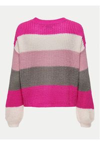 JDY Sweter Badut 15211499 Różowy Regular Fit. Kolor: różowy. Materiał: syntetyk #2