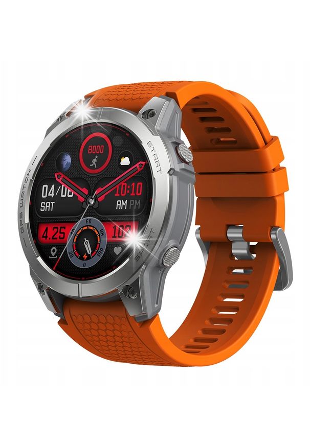 Smartwatch Zeblaze Zeblaze Smartwatch Stratos 3 Zegarek Wodoodporny IP68 Bluetooth GPS 1,43. Rodzaj zegarka: smartwatch