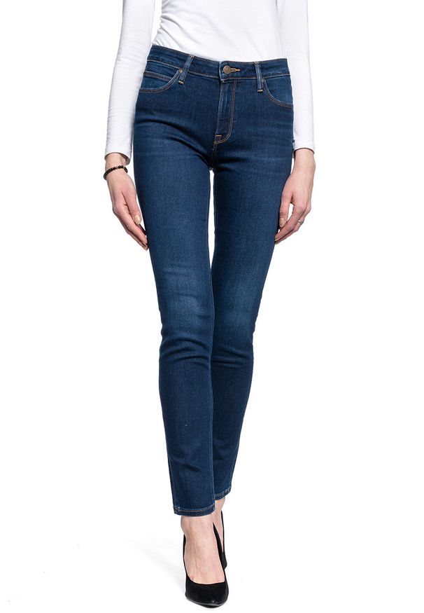 Lee - DAMSKIE SPODNIE JEANSOWE LEE ELLY DARK ROOK L305NOXE 112106131
