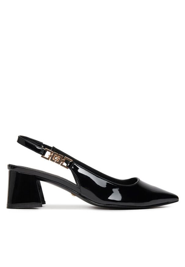 Guess Czółenka FLPZAB PAF05 Czarny. Kolor: czarny. Materiał: skóra