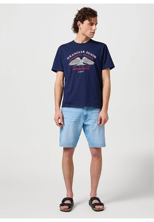 Wrangler - MESKIE SZORTY WRANGLER TEXAS SHORTS SUNRISE 112362338
