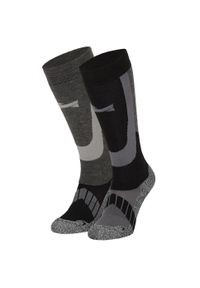 XTREME SOCKSWEAR - Skarpety narciarskie Xtreme, 6 par, Multi Czarny. Kolor: czarny. Sport: narciarstwo
