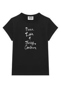 Juicy Couture T-Shirt JCNCT225458 Czarny Regular Fit. Kolor: czarny. Materiał: bawełna #5
