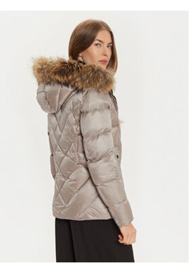 Blauer Kurtka puchowa 24WBLDC03051 Szary Regular Fit. Kolor: szary. Materiał: syntetyk