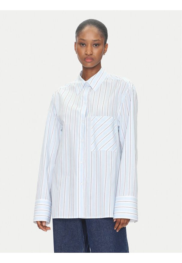 Day Birger et Mikkelsen - DAY BIRGER ÉT MIKKELSEN Koszula Mac DAY65243540 Błękitny Oversize. Kolor: niebieski. Materiał: bawełna