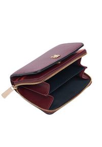 TOMMY HILFIGER - Tommy Hilfiger Portfel Th Icon Med Za W/ Flap Seasonal AW0AW18758 Bordowy. Kolor: czerwony. Materiał: skóra #2