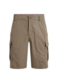 CRAGHOPPERS - Spodenki Męskie III Nosilife Cargo Shorts. Kolor: szary. Sezon: lato. Sport: turystyka piesza