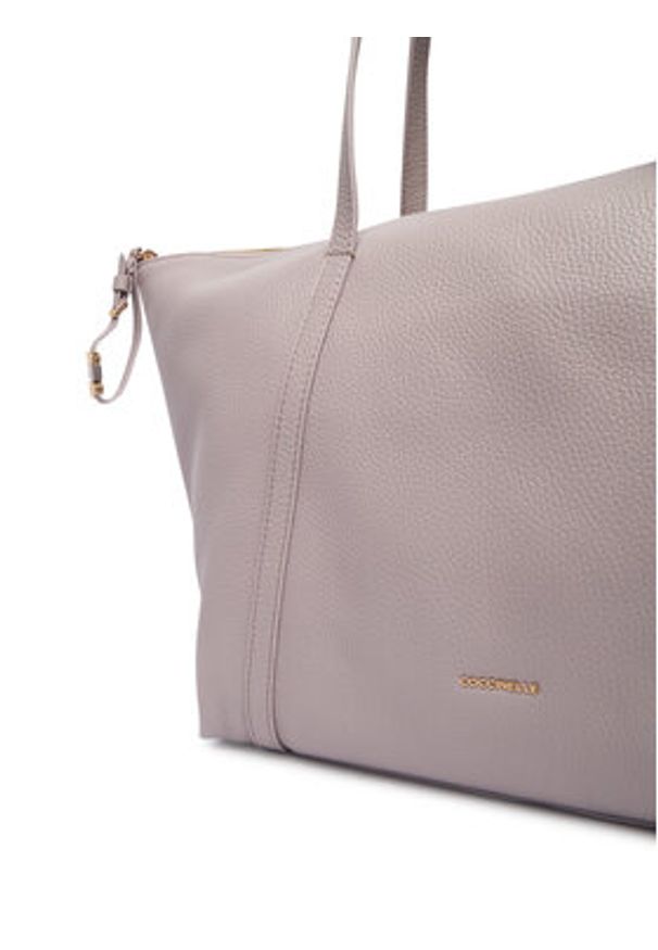 Coccinelle Torebka U45 Coccinellenory E1 U45 11 01 01 Szary. Kolor: szary. Materiał: skórzane