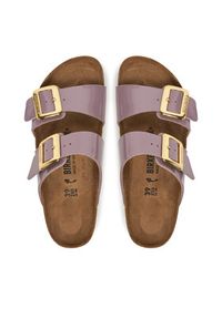 Birkenstock Klapki Sydney Cushion Buckle 1029473 Beżowy. Kolor: beżowy. Materiał: skóra #6