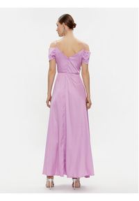 Rinascimento Sukienka wieczorowa CFC0117556003 Fioletowy Regular Fit. Kolor: fioletowy. Materiał: syntetyk. Styl: wizytowy #5