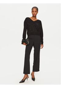 Gaudi Sweter 421BD53017 Czarny Regular Fit. Kolor: czarny. Materiał: syntetyk #5
