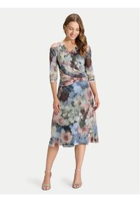 Swing Sukienka koktajlowa 5AK05300 Kolorowy Regular Fit. Materiał: syntetyk. Wzór: kolorowy. Styl: wizytowy #1