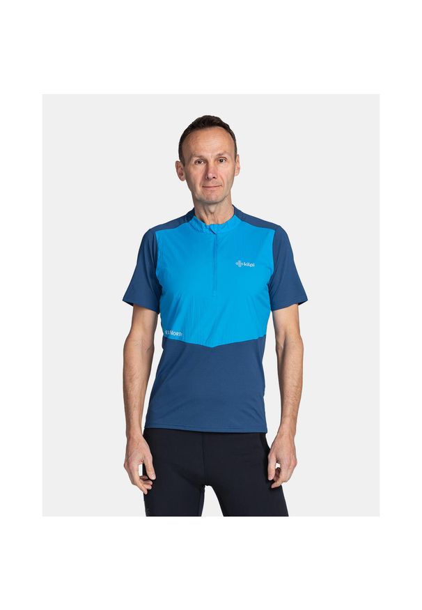 Męska koszulka do biegania Kilpi KERKEN-M. Kolor: niebieski