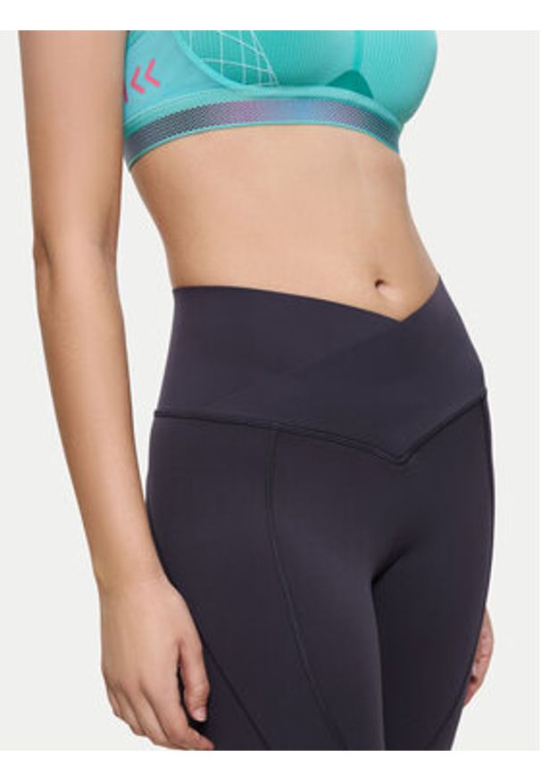 Triumph Legginsy Cardio 10217851 Szary Slim Fit. Kolor: szary. Materiał: syntetyk