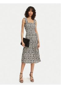 Vero Moda Sukienka letnia Menny 10282481 Czarny Regular Fit. Kolor: czarny. Materiał: wiskoza. Sezon: lato #3