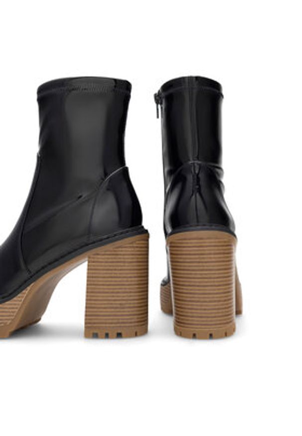 Nine West Botki SHAYLA 13151V Czarny. Kolor: czarny. Materiał: syntetyk