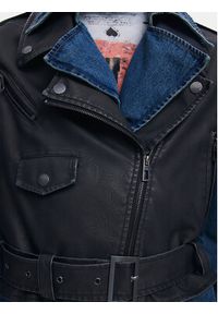 Desigual Płaszcz przejściowy Denimbike 25WWEW52 Niebieski Regular Fit. Kolor: niebieski. Materiał: bawełna #4