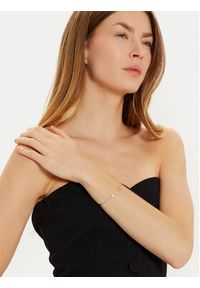 Tory Burch Bransoletka Kira Pearl Cuff 157968 Złoty. Materiał: metalowe. Kolor: złoty #5