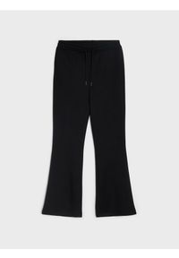 Sinsay - Spodnie flare - czarny. Kolor: czarny #1