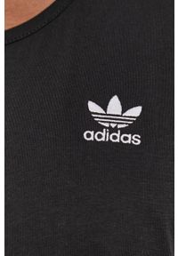 adidas Originals T-shirt męski kolor czarny. Okazja: na co dzień. Kolor: czarny. Styl: casual