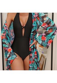 Intica - Strój kąpielowy jednoczęściowy z wygodnym krojem na plażę i basen Aili. Kolor: wielokolorowy. Materiał: materiał #3