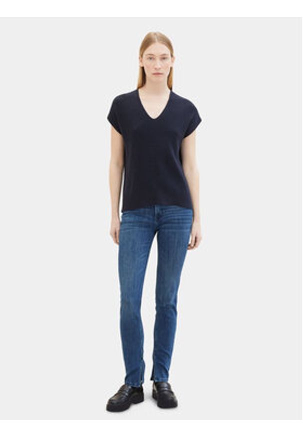 Tom Tailor Jeansy 1040758 Niebieski Slim Fit. Kolor: niebieski