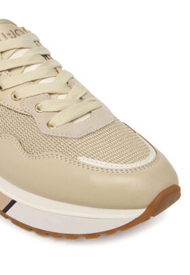 Liu Jo Sneakersy Maxi Wonder 01 BF5009 PX685 Beżowy. Kolor: beżowy. Materiał: skóra