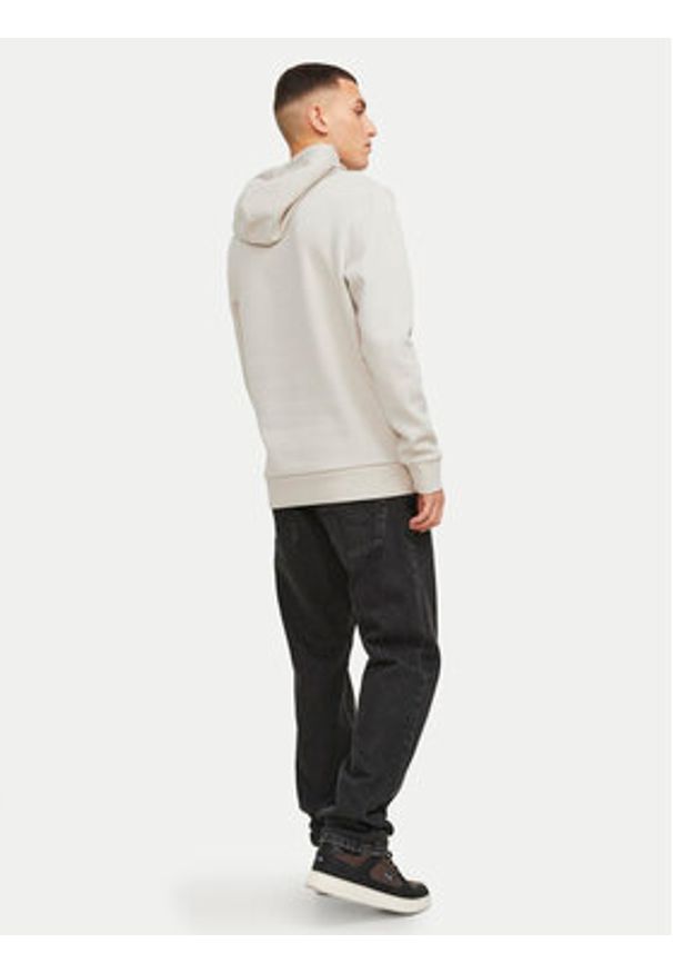 Jack & Jones Bluza Jeff 12250682 Beżowy Standard Fit. Kolor: beżowy. Materiał: bawełna, syntetyk