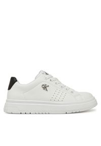 Calvin Klein Jeans Sneakersy V3X9-82085-1355X002 Biały. Kolor: biały. Materiał: skóra