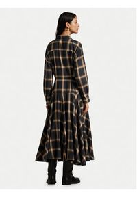 Polo Ralph Lauren Sukienka koszulowa 211A12167001 Brązowy A-Line Fit. Typ kołnierza: polo. Kolor: brązowy. Materiał: bawełna. Typ sukienki: koszulowe #3