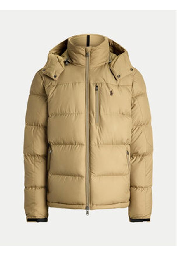 Polo Ralph Lauren Kurtka puchowa 710940237004 Beżowy Regular Fit. Typ kołnierza: polo. Kolor: beżowy. Materiał: syntetyk