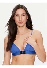 Calvin Klein Underwear Biustonosz braletka 000QF7377E Niebieski. Kolor: niebieski. Materiał: syntetyk