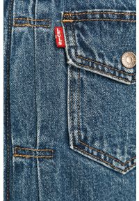 Levi's® - Levi's - Kurtka jeansowa. Okazja: na spotkanie biznesowe. Typ kołnierza: bez kaptura. Kolor: niebieski. Materiał: jeans. Styl: biznesowy #2