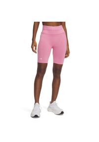 Spodenki krótkie damskie Under Armour Vanish Seamless Washed Short. Kolor: różowy. Długość: krótkie #1