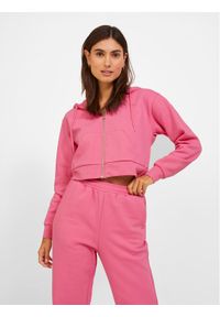 JJXX Bluza Abbie 12219609 Różowy Regular Fit. Kolor: różowy. Materiał: syntetyk, bawełna