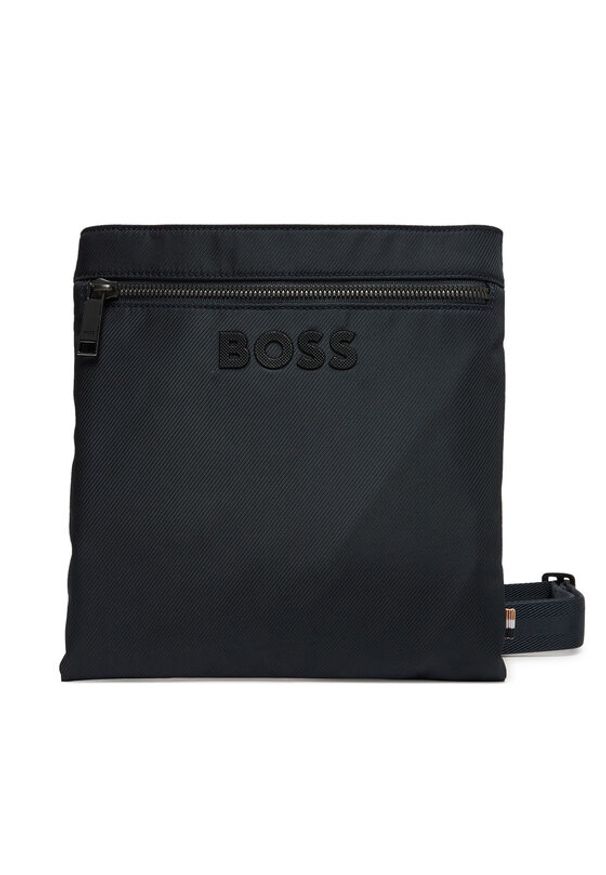 BOSS Saszetka Catch 3.0 Envelope L 50511930 Granatowy. Kolor: niebieski. Materiał: materiał